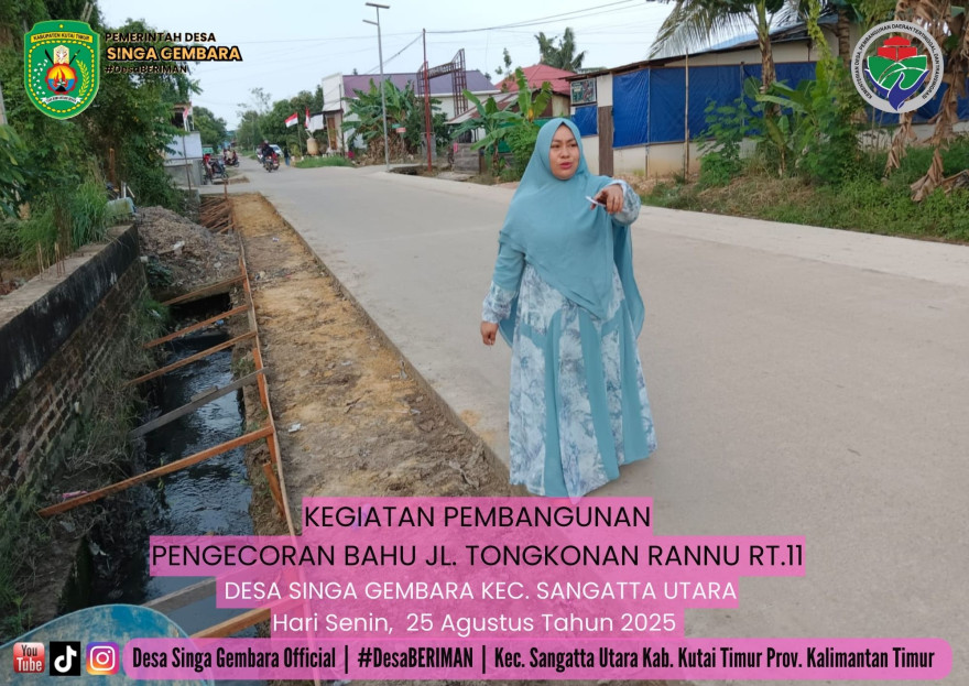 KEGIATAN PEMBANGUNAN DESA SINGA GEMBARA