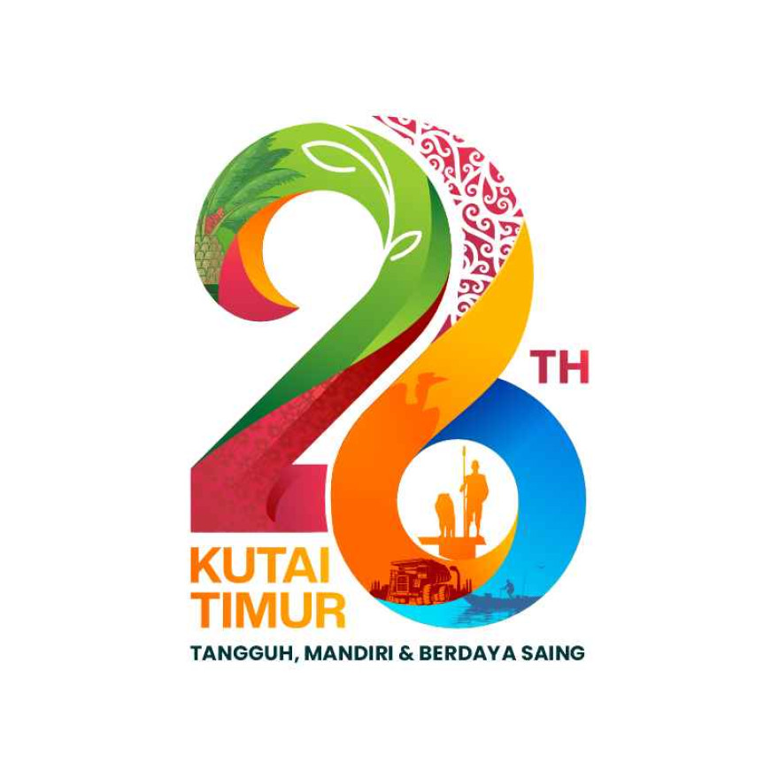 SURAT EDARAN BUPATI KUTAI TIMUR Tentang Tema, Logo dan Rangkaian Kegiatan HUT ke-26 Kabupaten Kutai Timur Tahun 2025