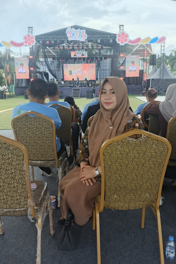 Kepala Desa Singa Gembara  Turut Hadir dalam acara Pembukaan Festival Ekraf Kutai Timur 2025 