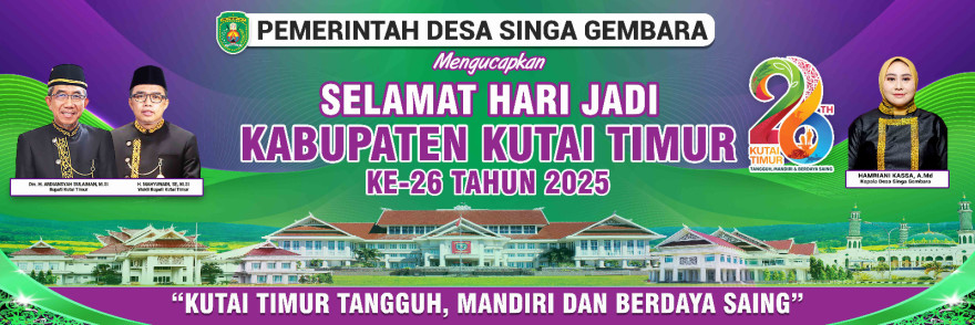HUT Ke-26 Kabupaten Kutai Timur 2025